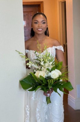 Bridal makeup by Danielle Amorr