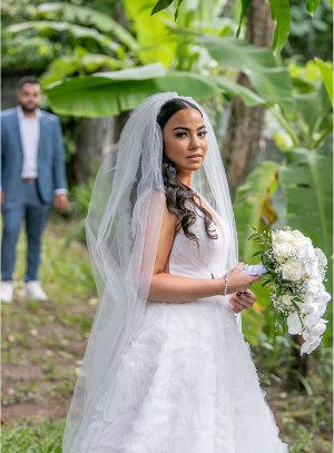 Bridal makeup by Danielle Amorr