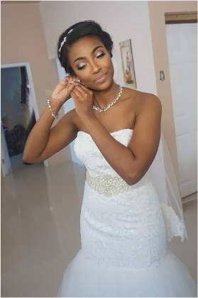 Bridal makeup by Danielle Amorr