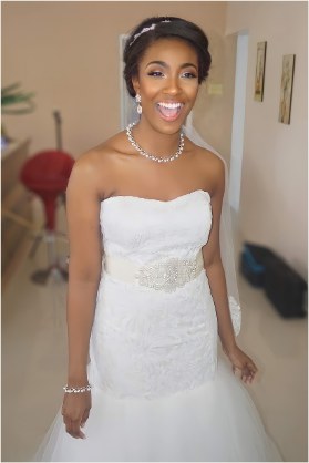 Bridal makeup by Danielle Amorr
