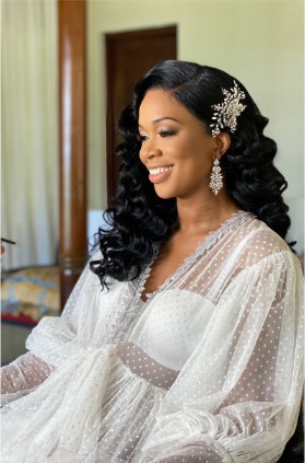 Bridal makeup by Danielle Amorr