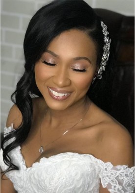 Bridal makeup by Danielle Amorr