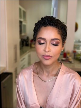 Bridal makeup by Danielle Amorr