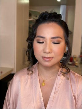 Bridal makeup by Danielle Amorr