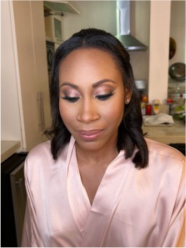 Bridal makeup by Danielle Amorr