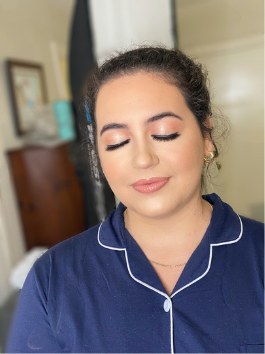 Bridal makeup by Danielle Amorr