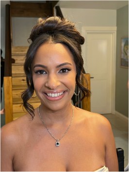 Bridal makeup by Danielle Amorr