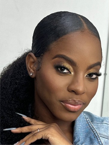 Glam makeup by Danielle Amorr