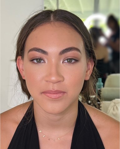 Glam makeup by Danielle Amorr