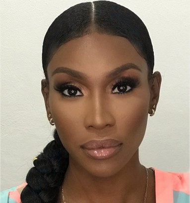 Glam makeup by Danielle Amorr