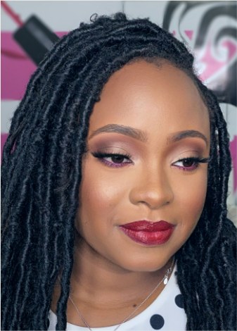 Glam makeup by Danielle Amorr
